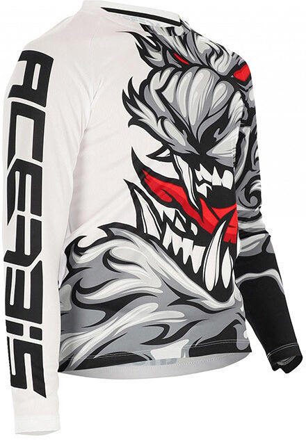 Maglia Moto cross Enduro Bambino Acerbis Mx Two J-Kid Grigio taglia XL