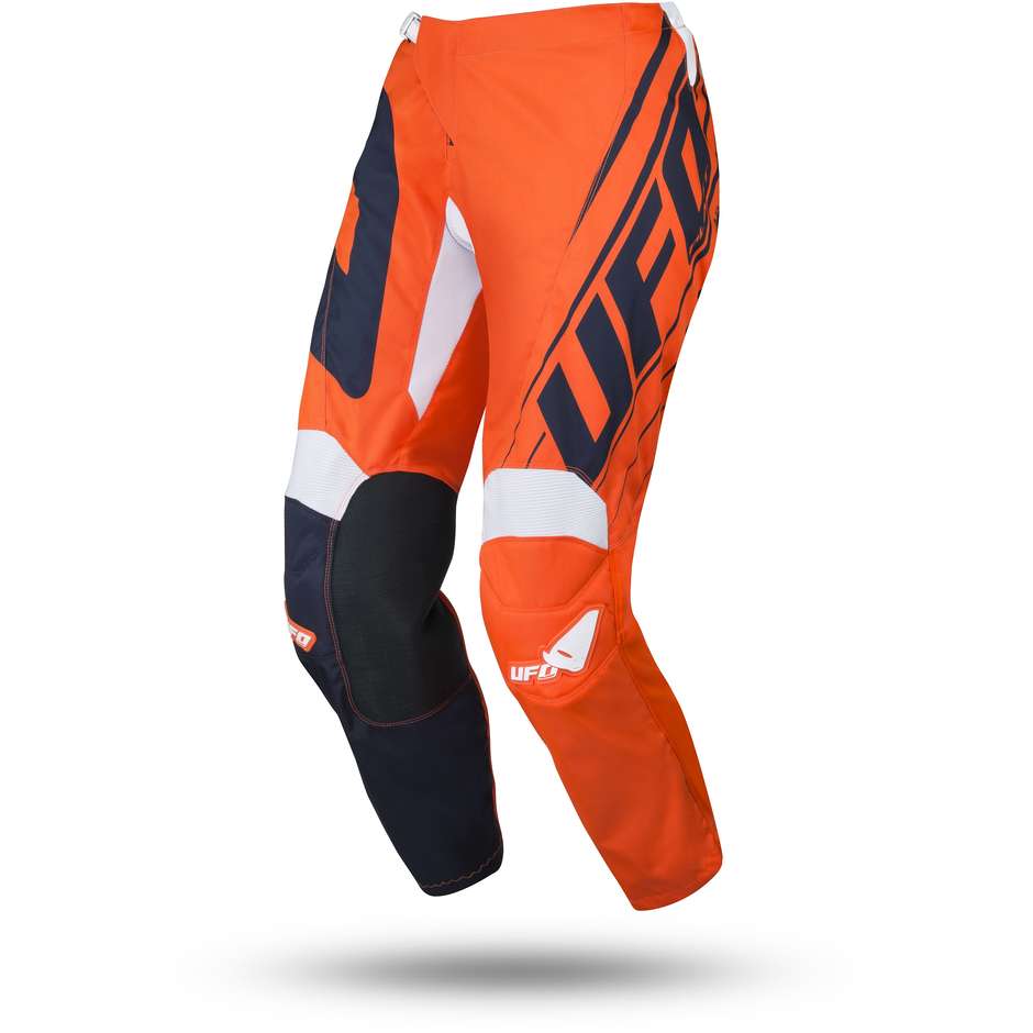 Ufo Pantalone moto cross enduro bambino ufo modello vanadium kid arancione fluo