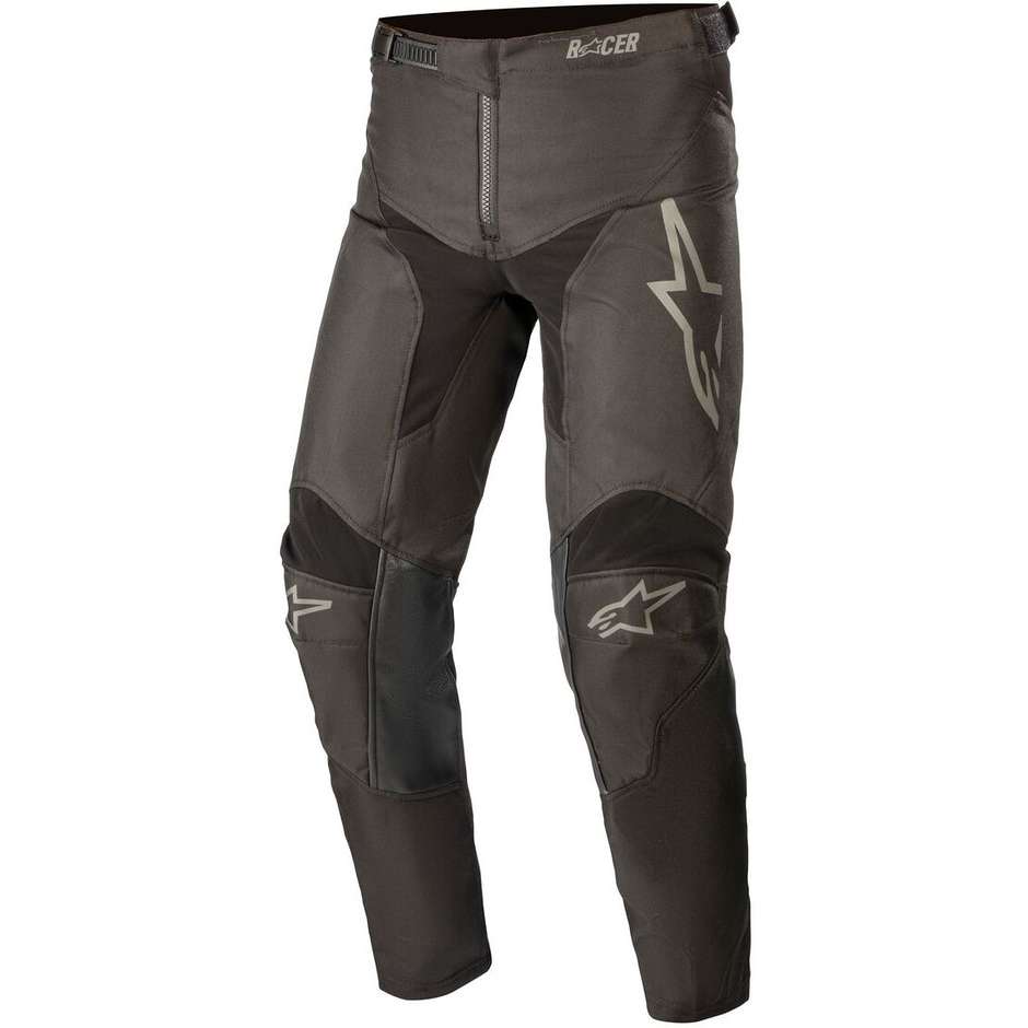 Alpinestars Pantaloni bambino moto cross enduro alpinestars youth racer compass nero grigio