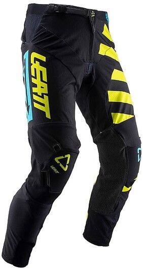 Leatt Pantaloni da bambino moto cross enduro leat gpx 3.5 junior nero lime