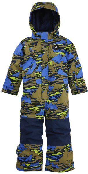 Burton Toddlers One Piece - tuta da neve - bambino Green/Blue 3A