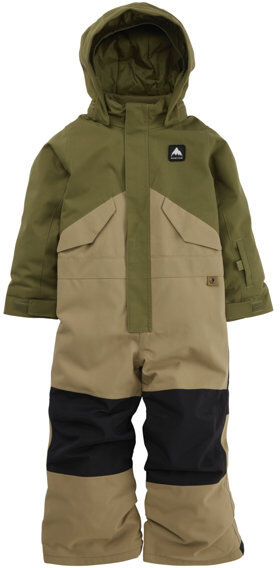 Burton Toddlers One Piece - tuta da neve - bambino Brown/Green 3A