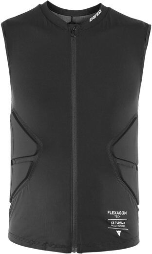 Dainese Scarabeo Flexagon Waistcoat - gilet protettivo - bambino Black/Black JS (chest 63-64 cm)