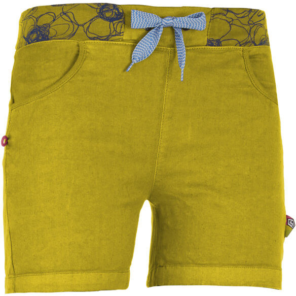 E9 Ammare - pantaloni corti arrampicata - bambino Yellow 6