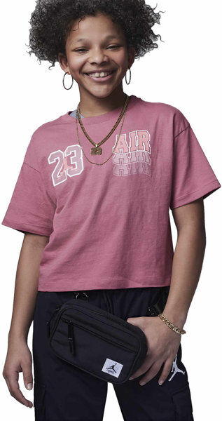 Nike Jordan 23 Air Wave J - T-shirt - ragazza Pink 14-15A