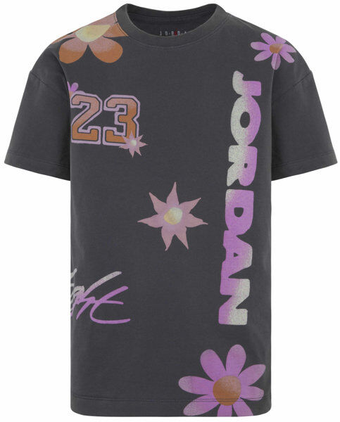 Nike Jordan Deloris Jr - T-shirt - ragazza Black 12-13A