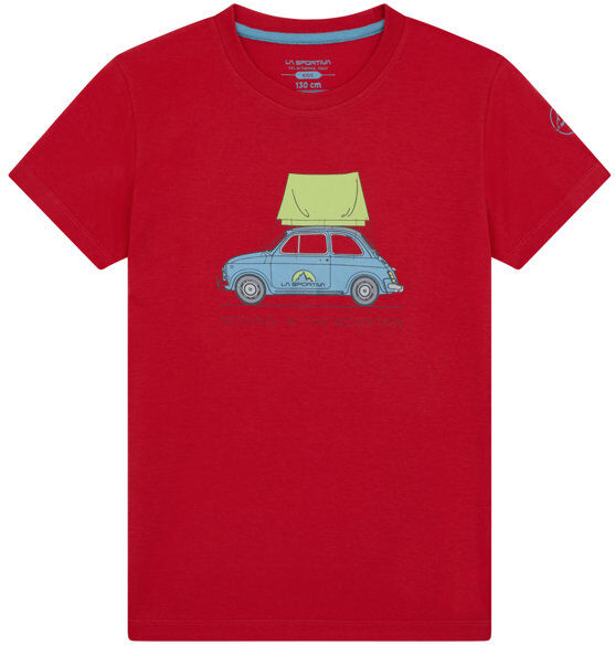 La Sportiva Cinquecento - T-Shirt arrampicata - bambino Red 120