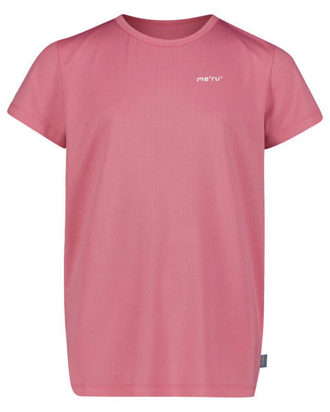 Meru Fielding SS Jr – T-shirt - bambino Dark Pink 152
