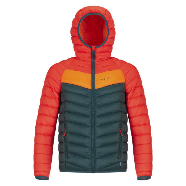 Meru Villarrica Paddes - giacca trekking - bambini Red/Light Blue 140