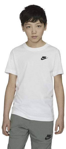 Nike B Emb Futura J - T-shirt - bambino White M