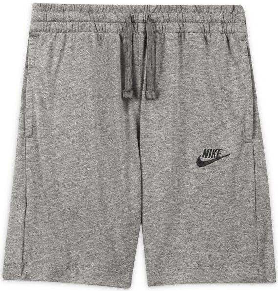 Nike NSW Big Kids' (Boys') Jersey - pantaloni corti fitness - ragazzo Grey XS