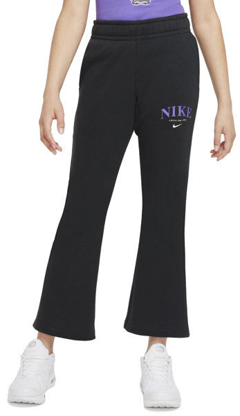 Nike G Nsw Trend Flc - pantaloni fitness - ragazza Black XL