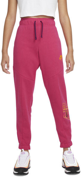 Nike Air Big Kids(Girls')French - pantaloni fitness - bambina Pink XL
