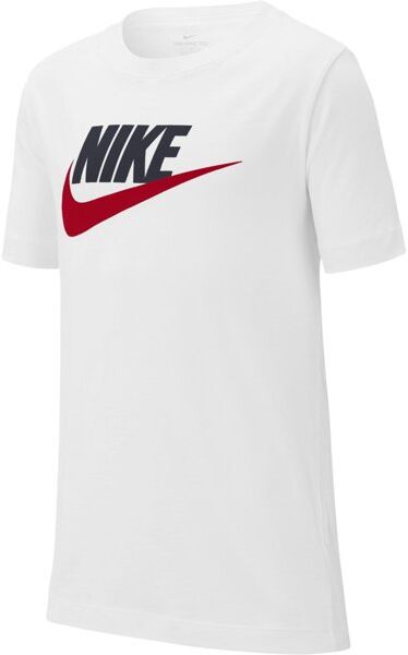 Nike Cotton - T-shirt - bambino White XS