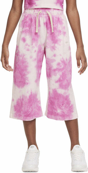 Nike Sportswear Big J - pantaloni fitness - ragazza Pink/White XL