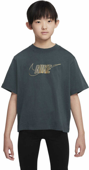 Nike Sportswear Boxy Jr - T-shirt - bambina Green XS