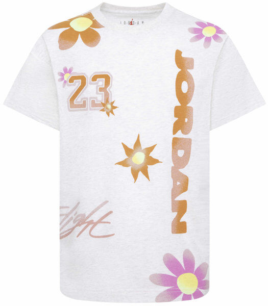 Nike Jordan Deloris Jr - T-shirt - ragazza White 10-12A
