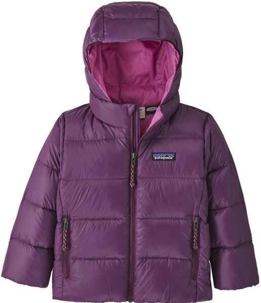 Patagonia Baby Hi-Loft Down Hoody Jr - giacca piumino - bambino Violet/Pink 3A