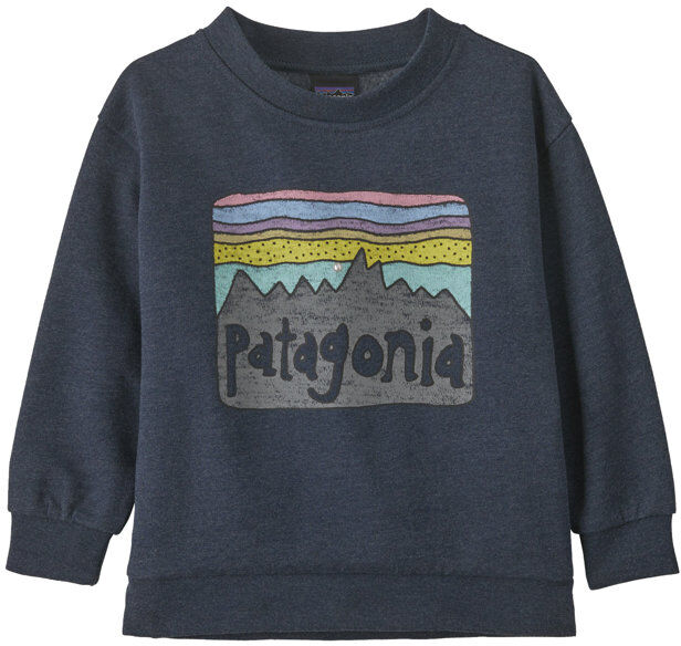 Patagonia Baby LW Crew - felpa - bambino Blue 12M