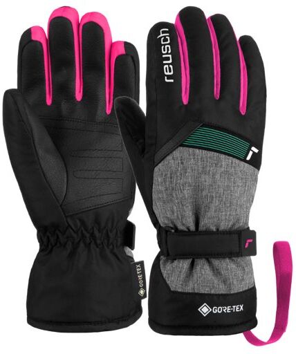 Reusch Flash GORE-TEX Junior - guanti da sci - bambino Black/Grey/Pink 4,5