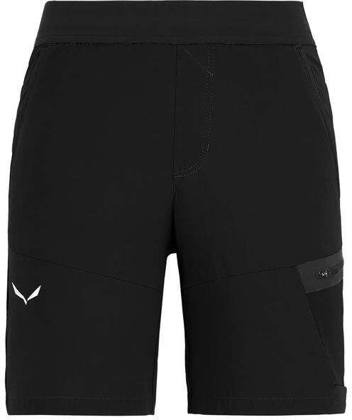 Salewa Agner DST B - pantaloncino softshell - bambino Black/Black 152