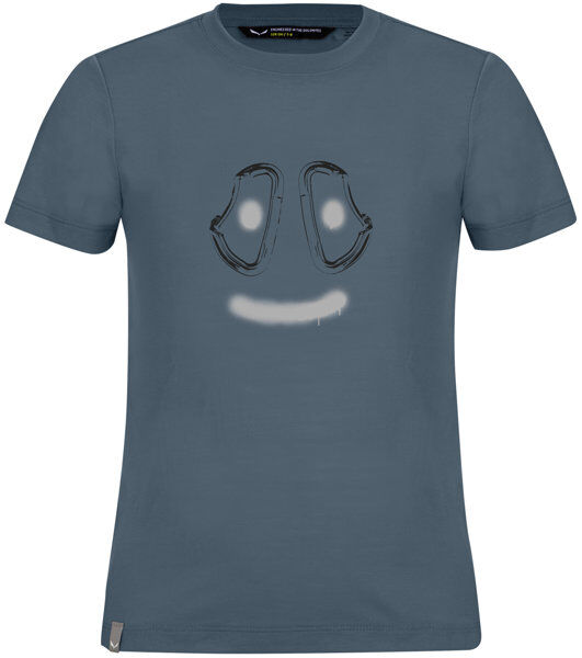 Salewa Graphic Dry S/S K - T-shirt - bambino Blue 104