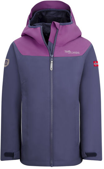 Trollkids Bergen Girls - giacca trekking - bambina Violet/Pink 116