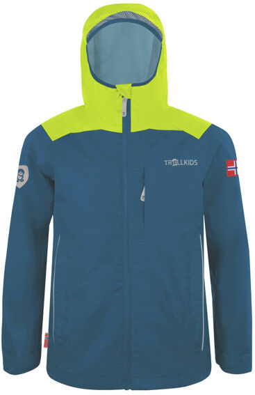 Trollkids Bergen Kids - giacca trekking - bambino Blue/Green 128