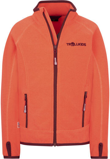 Trollkids Girls Noresund - felpa in pile - bambina Orange 164