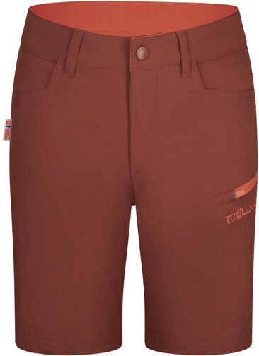 Trollkids Haugesund - pantaloni corti trekking - bambino Dark Red 164