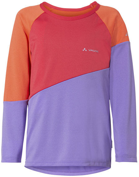 Vaude Kids Moab LS - maglia a maniche lunghe MTB - bambino Violet/Red 146/152