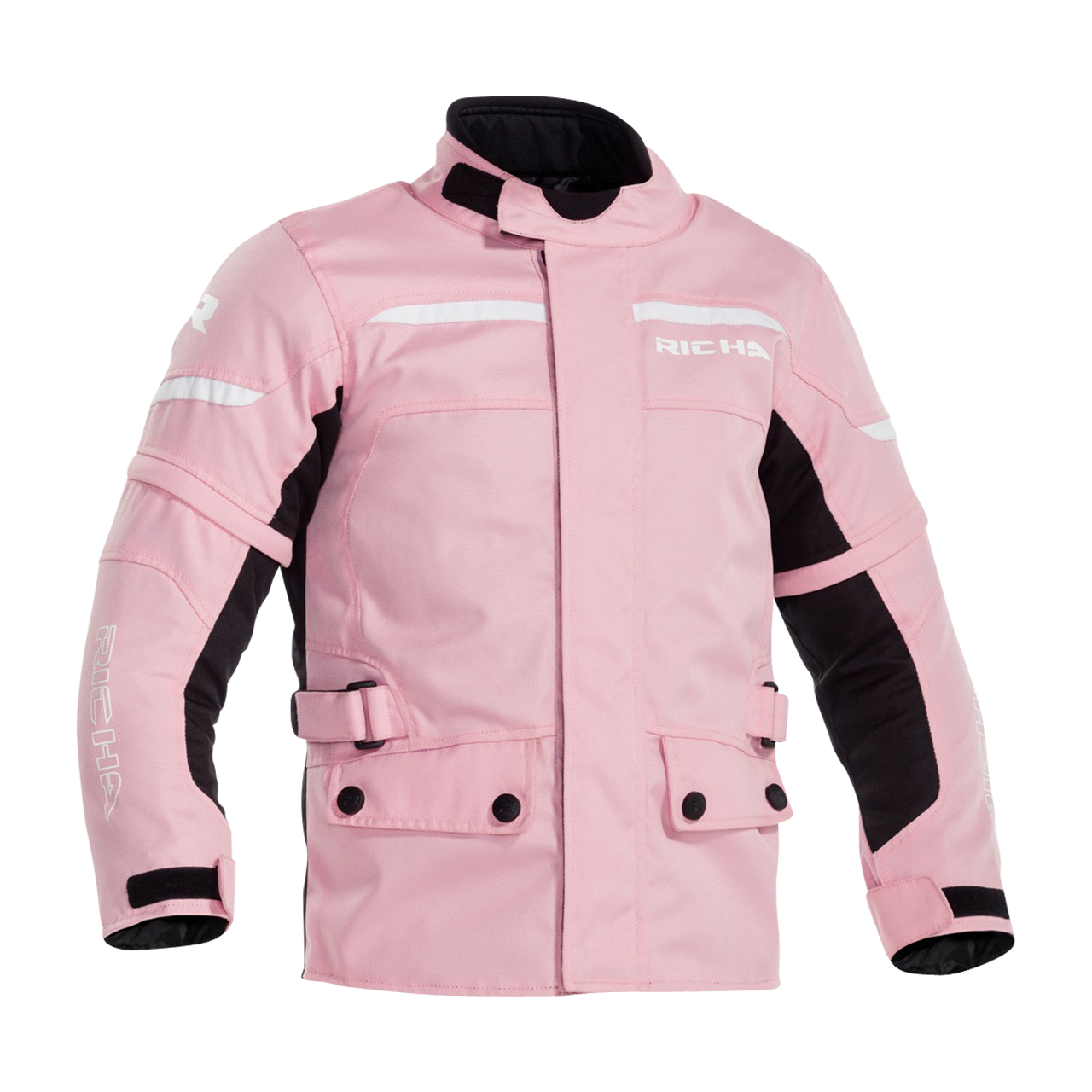 Richa Giacca Moto Bambino  Tipo Bianco-Rosa