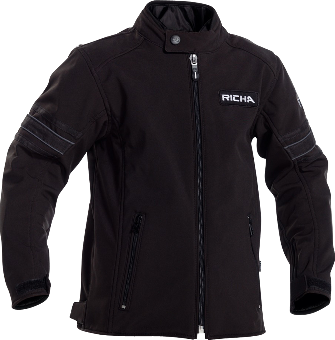 Richa Giacca Moto Bambino  Toulon 2 Softshell Nero