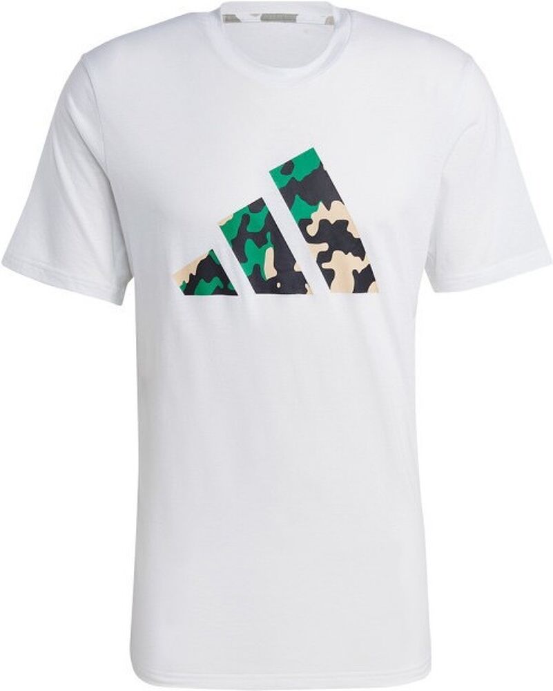 adidas T-shirt da allenamento Train Essentials Seasonal Logo - Adulto - S;l - Bianco