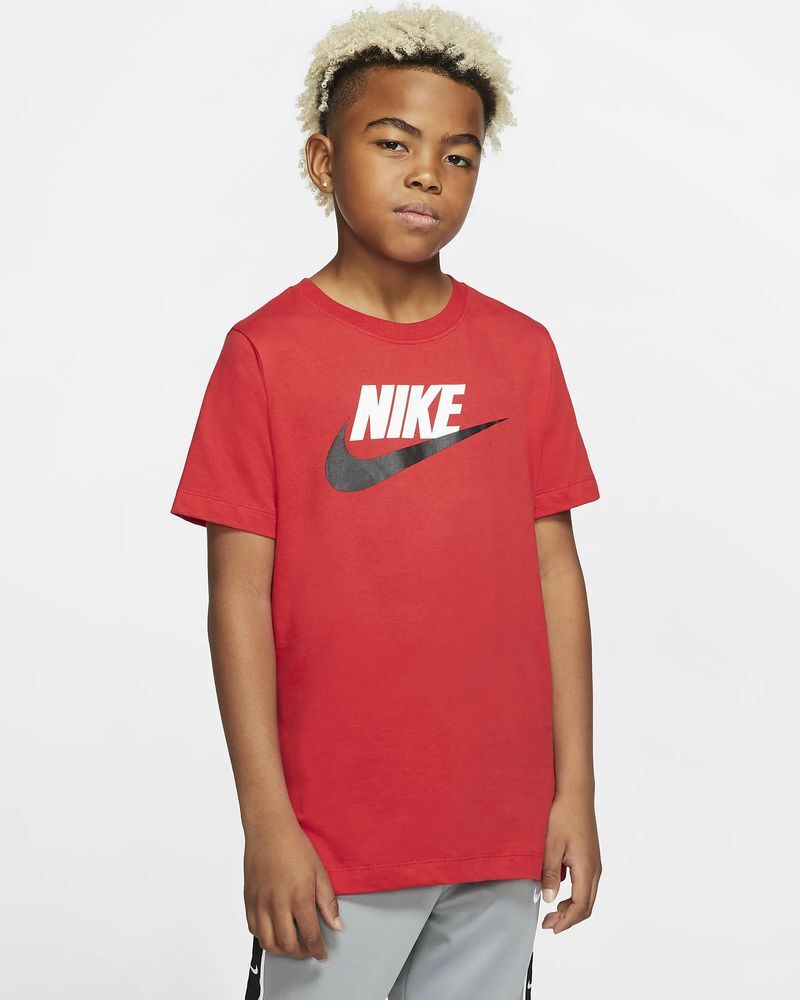 Nike Maglietta Sportswear Rosso Bambino AR5252-660 XS