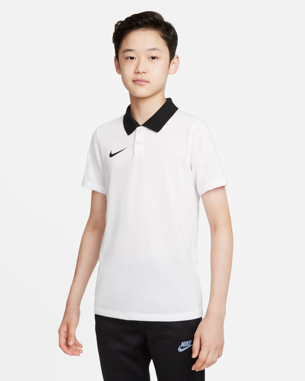 Nike Polo Park 20 Bianco per Bambino CW6935-100 L