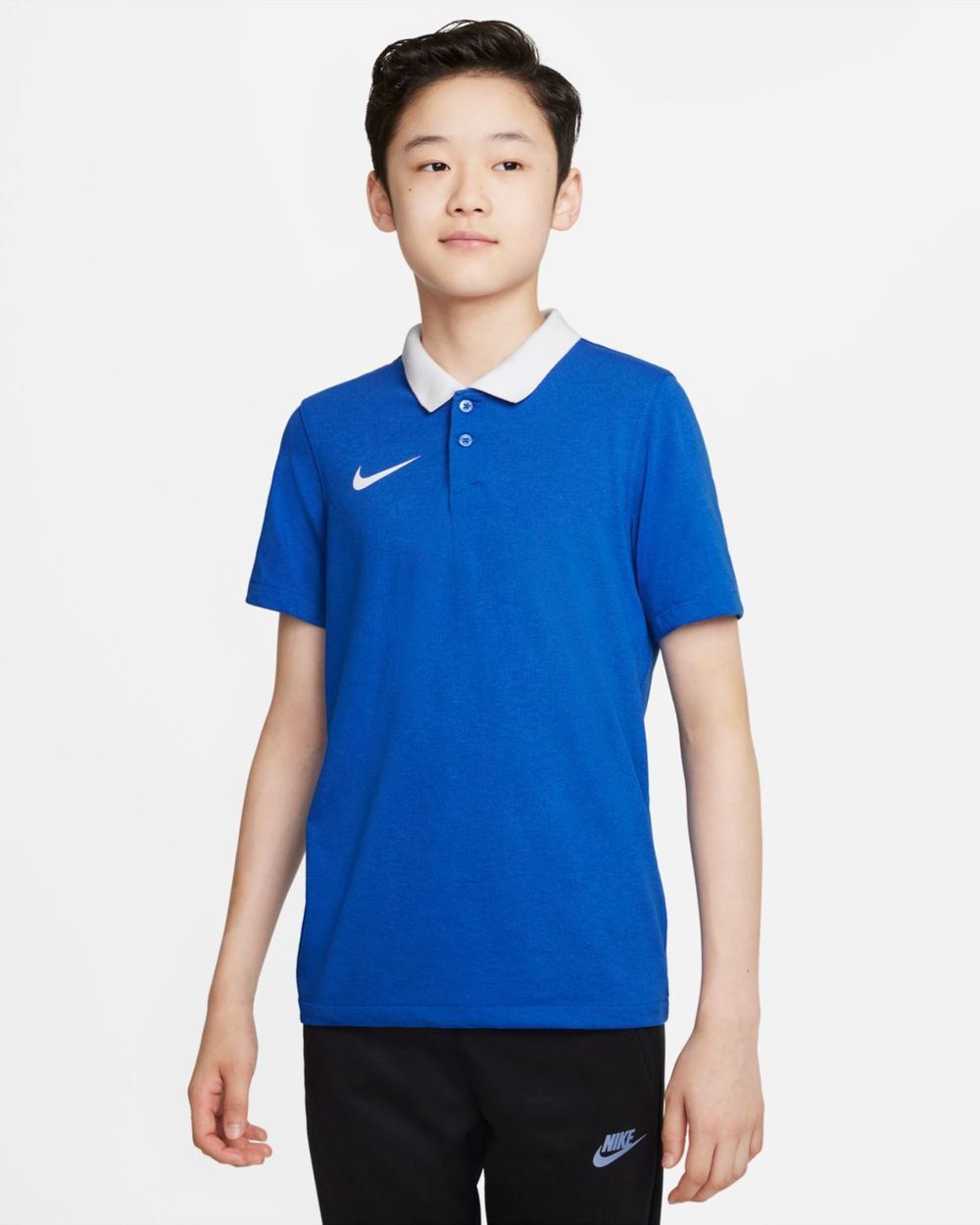 Nike Polo Park 20 Blu Reale per Bambino CW6935-463 L