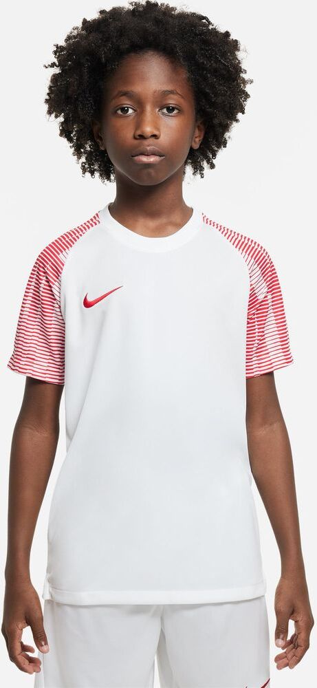 Nike Maglia Academy Bianco e Rosso per Bambino DH8369-100 XS