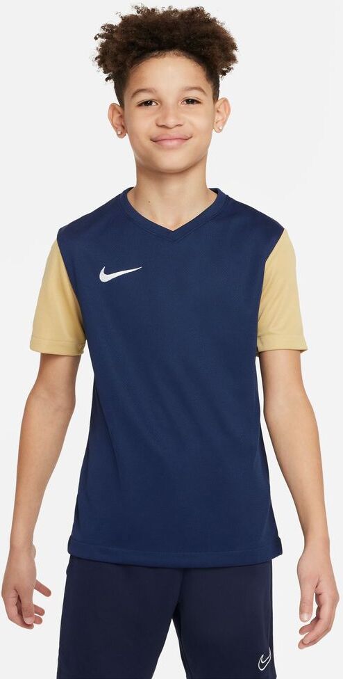 Nike Maglia Tiempo Premier II Blu Navy e Oro per Bambino DH8389-411 L