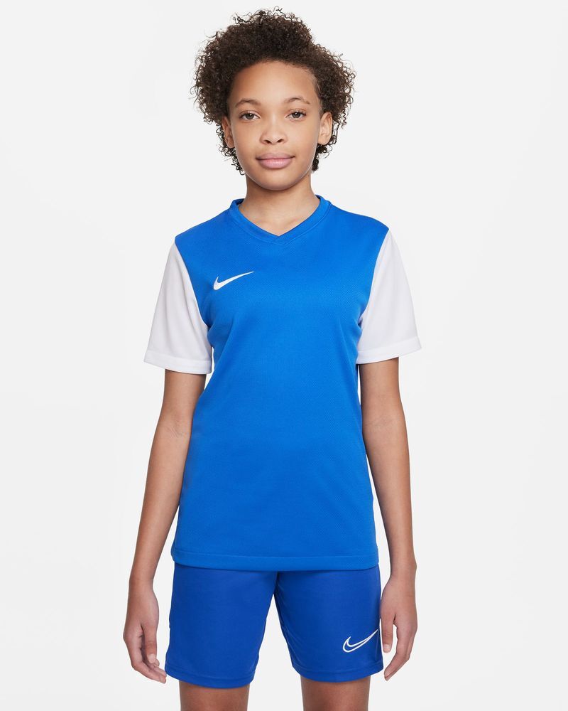 Nike Maglia Tiempo Premier II Blu Reale per Bambino DH8389-463 L
