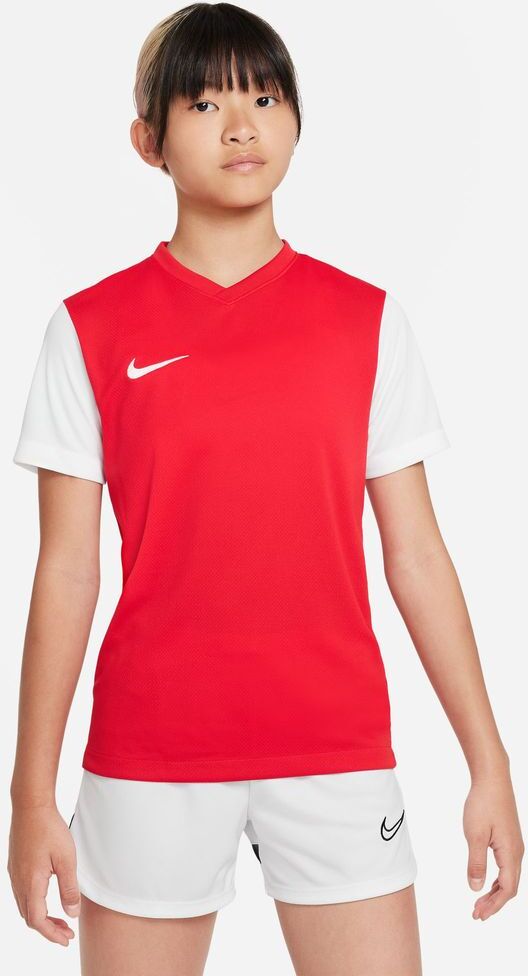 Nike Maglia Tiempo Premier II Rosso per Bambino DH8389-657 XL