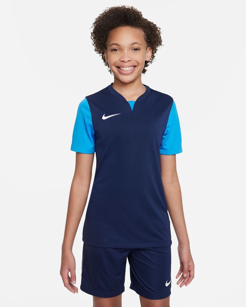Nike Maglia da calcio Trophy V Blu Navy per Bambino DR0942-410 L