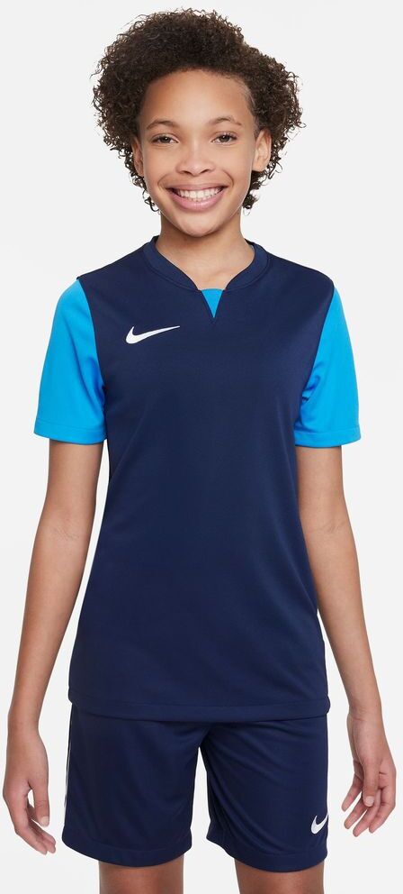 Nike Maglia da calcio Trophy V Blu Navy per Bambino DR0942-410 XS