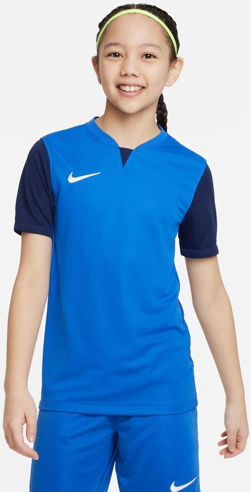 Nike Maglia da calcio Trophy V Blu Reale per Bambino DR0942-463 XS