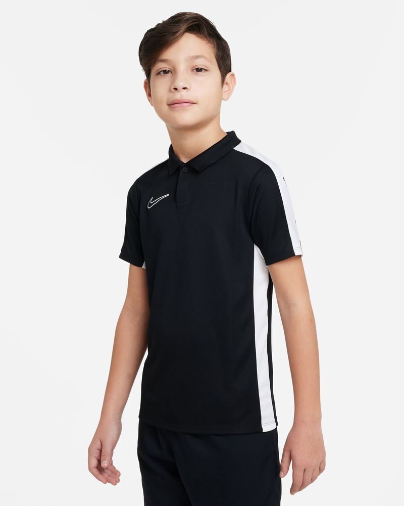 Nike Polo Academy 23 Nero per Bambino DR1350-010 S