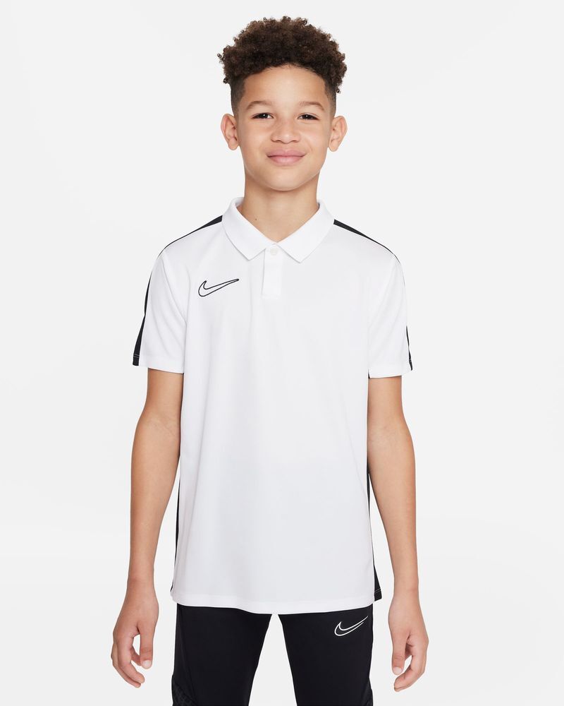 Nike Polo Academy 23 Bianco per Bambino DR1350-100 L