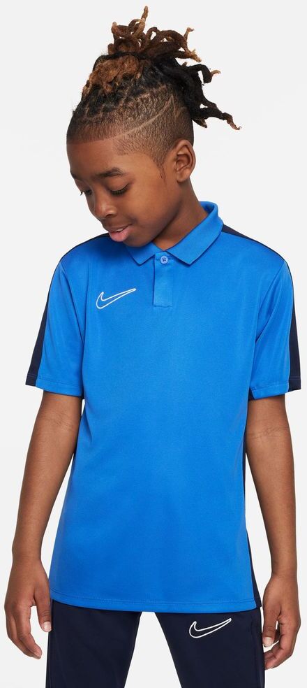 Nike Polo Academy 23 Blu Reale per Bambino DR1350-463 L