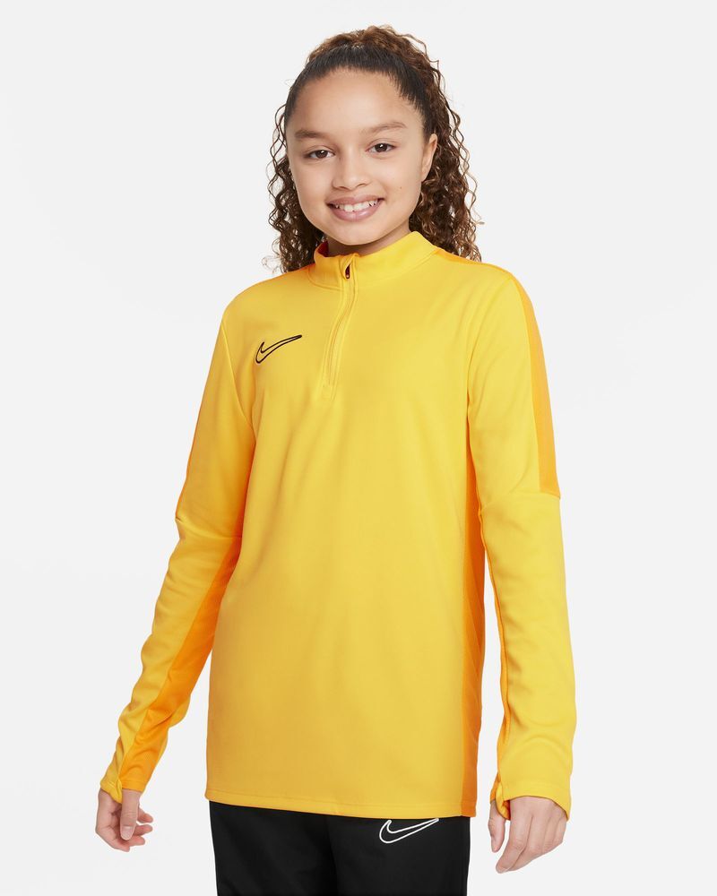 Nike Felpa Academy 23 Giallo e Giallo Oro per Bambino DR1356-719 L