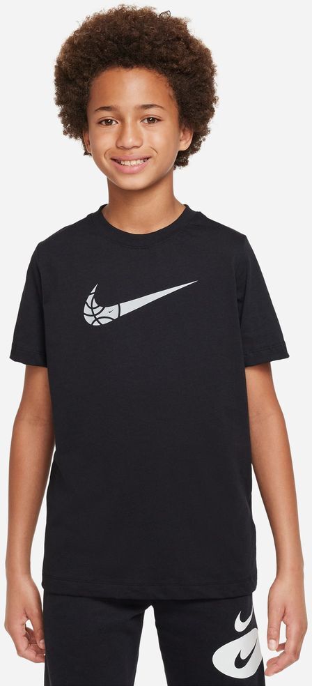 Nike Maglietta Sportswear Nero Bambino DR8794-010 XL