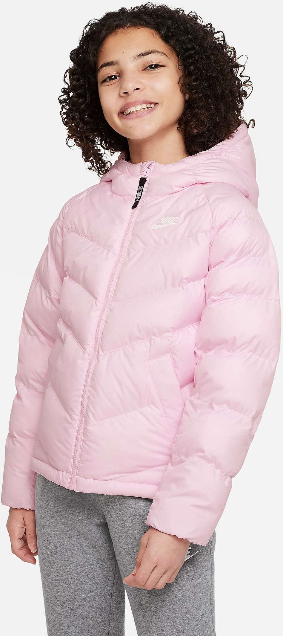 Nike Piumino Sportswear Rosa Bambino DX1264-663 XL